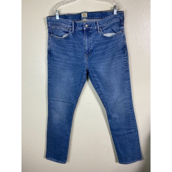 J. Crew Other - J.Crew Blue 770 Stretch Jeans Size Men 38x32 (31") Slim Straight Taper Classic